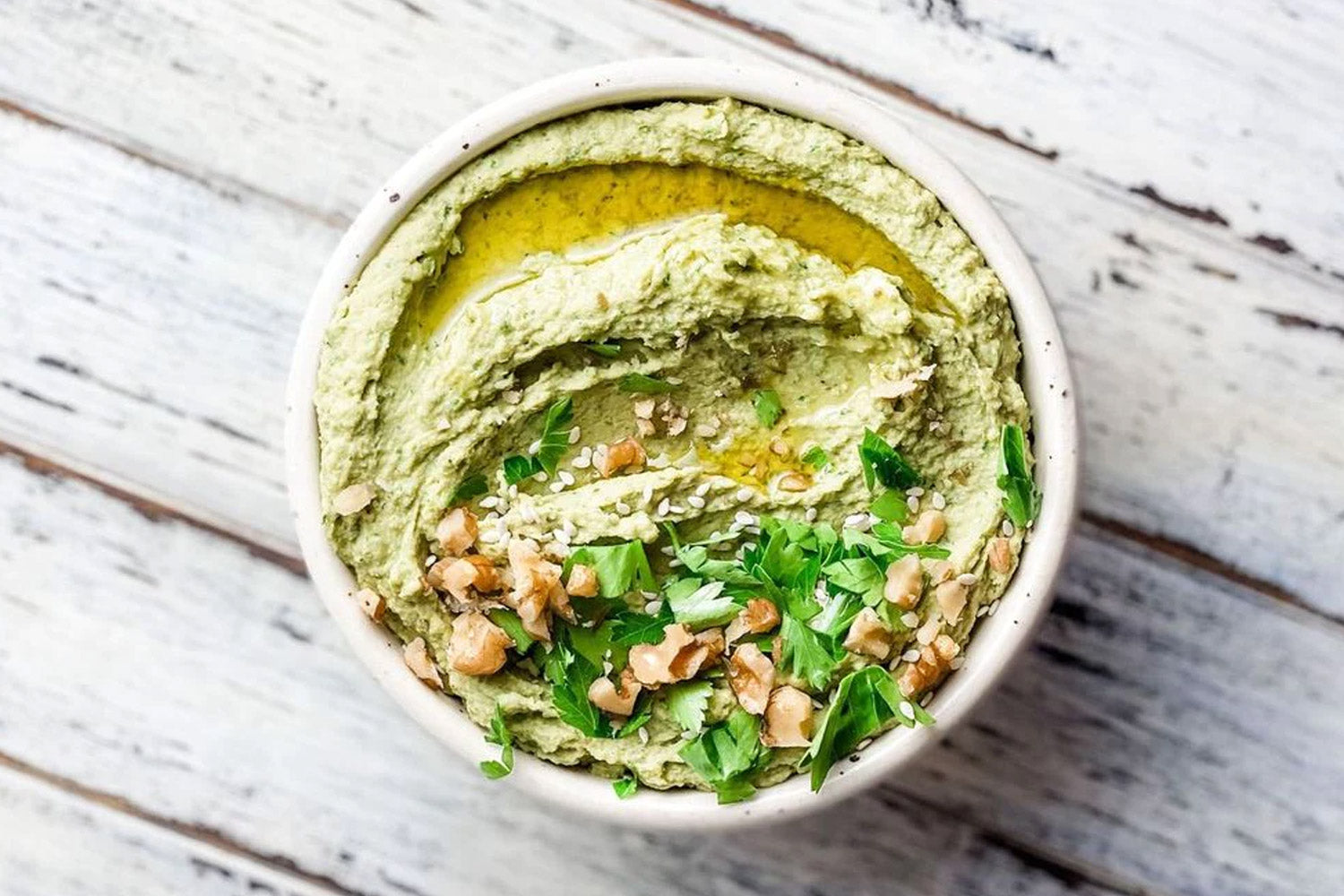 Green Goddess Hummus Recipe – Trulean Nutrition